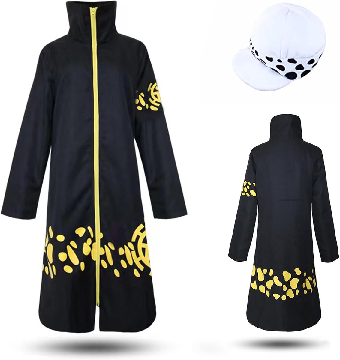Cosplay Kostuum Mantel Hoed Chirurg Uniform Jas Halloween Kostuums voor Mannen