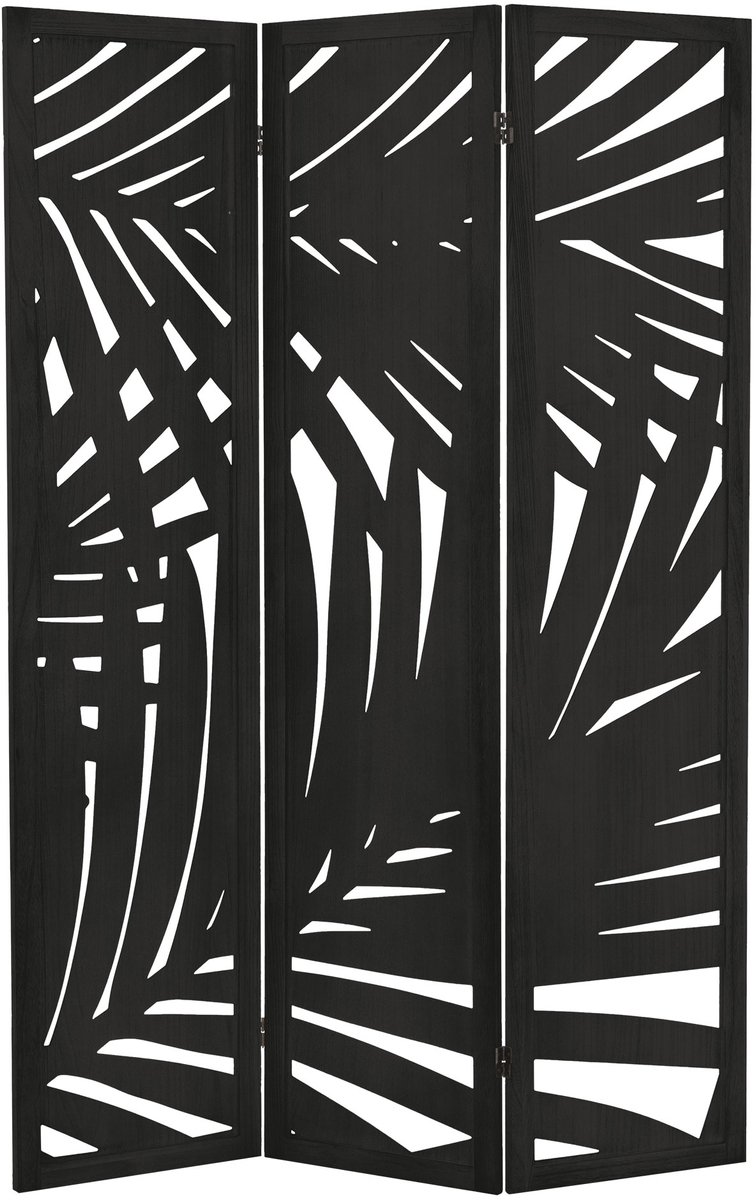 Kamerscherm 3-delig 170x121 cm opvouwbaar van hout Sapporo ML design