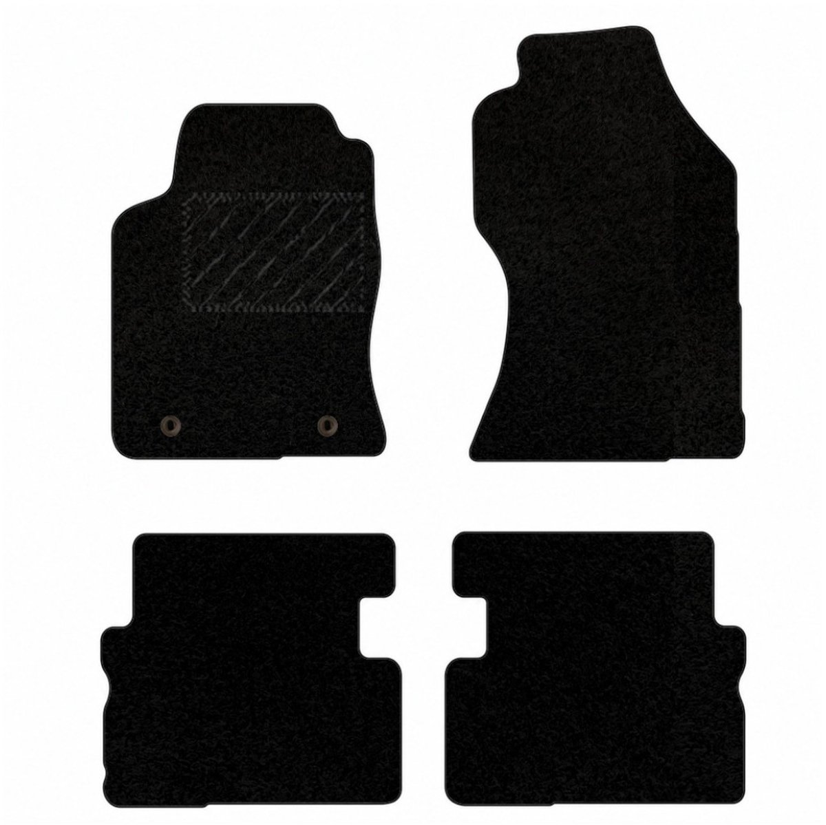 Automatten Ford Focus 2002-2004 - Naaldvilt - Perfecte pasvorm - 4-delig