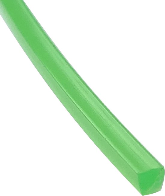 C49964 - Set van 2 vierkante vervangende draadspoelen 1,3 mm x 10 m voor grasmaaier/trimmer - touw/spoel voor bosmaaier - nylon koord - kunststof - groene kleur — afbeelding 3