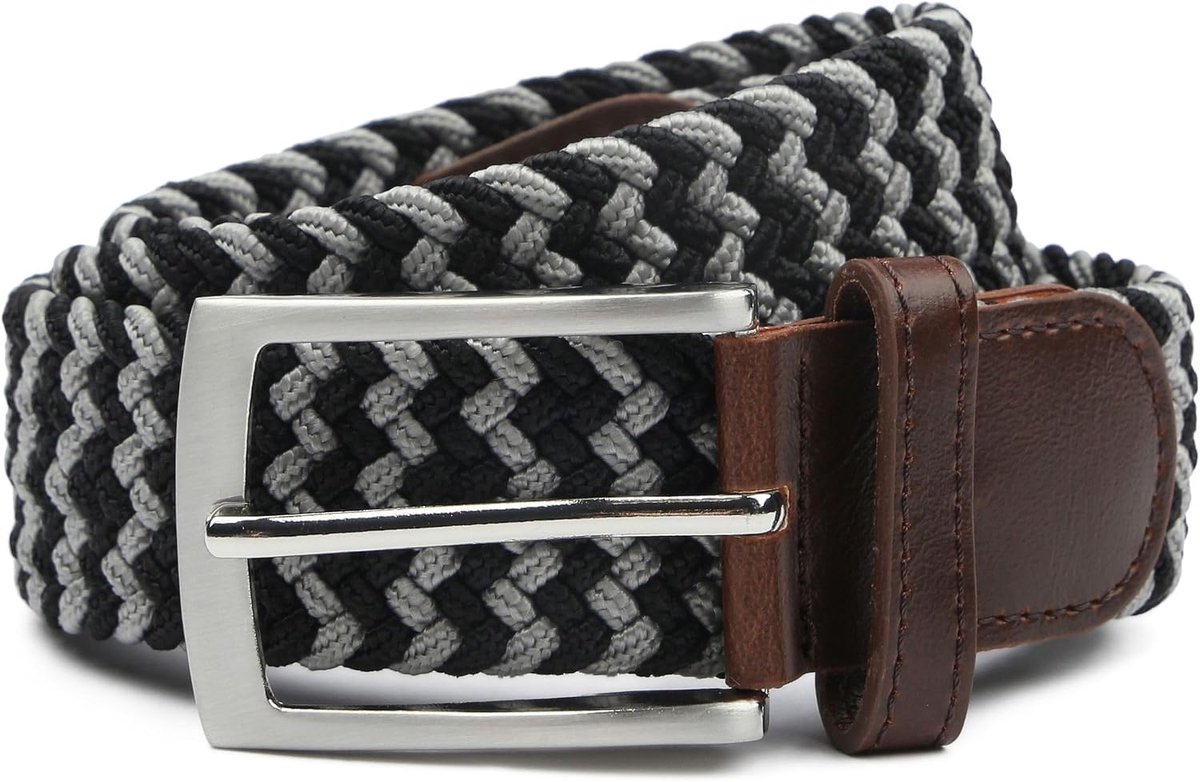 Gevlochten riem - maat - heren - kleding - stretch