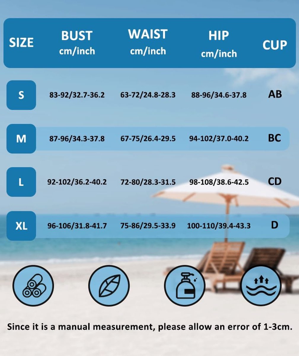 Badpakken voor dames, badpak, tweedelig, bikini-set, verstelbaar, beha voor strand, sexy push-up, grote maat, zwemkleding, badpak, curvend, tweedelig, Braziliaanse strandkleding