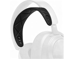 2 stuks hoofdband riem voor Steel Series Arctis Nova Pro/Nova1 1P 1X/Nova 3/Nova 4/Nova 5 5X 5P/Nova 7 7X 7P/Nova Elite Hoofdtelefoon Vervanging Hoofdband Huidvriendelijk Ademend en Rekbaar-Zwart