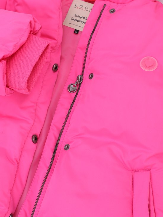 LOOXS Little Meisjes jas - Maat 92 in de kleur Roze van 100% Polyester - 2631-7260-206