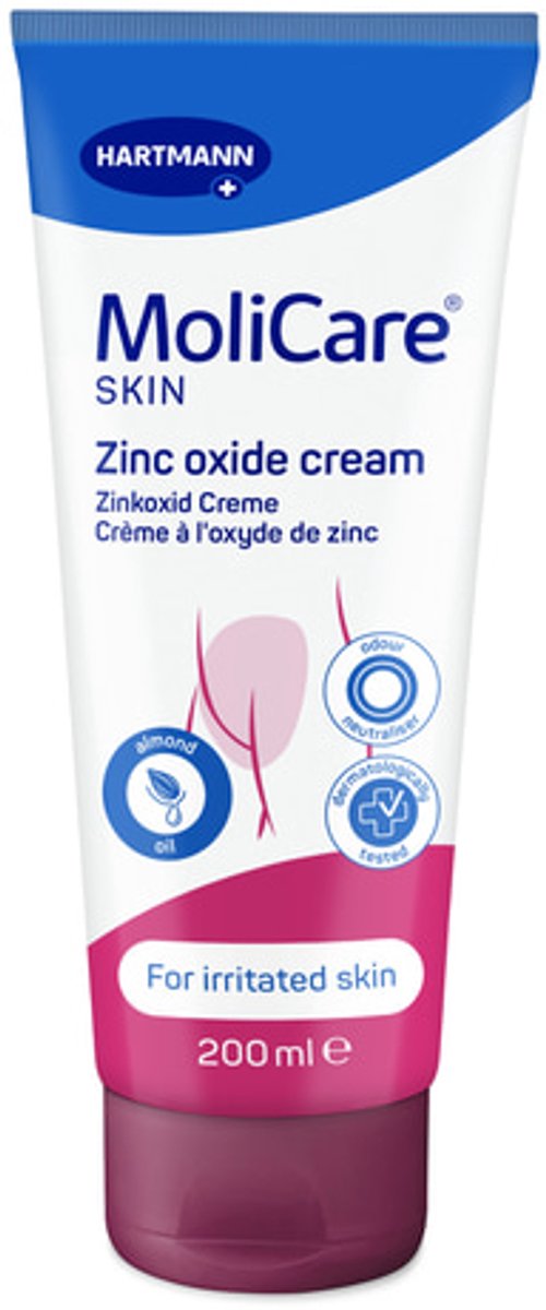 Molicare Skin Zinkoxidecrème - 200 ml