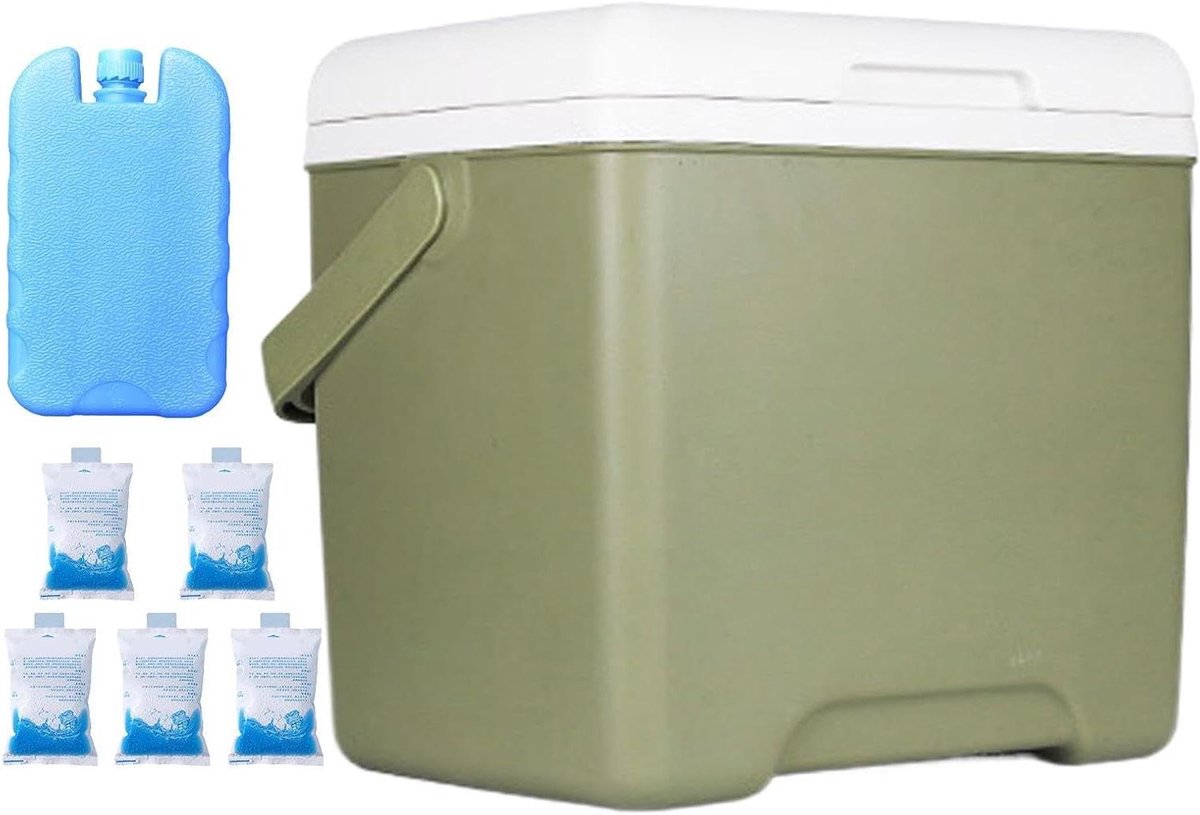 Camping Koelbox - Draagbare Koeler - Buitenactiviteiten - Luchtdichte Isolatie - 13.8 liter - Uniek kenmerk