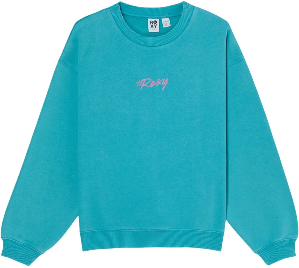 Roxy Lineup Crew Bru Sweatshirt 12 Years Meisje Baltic