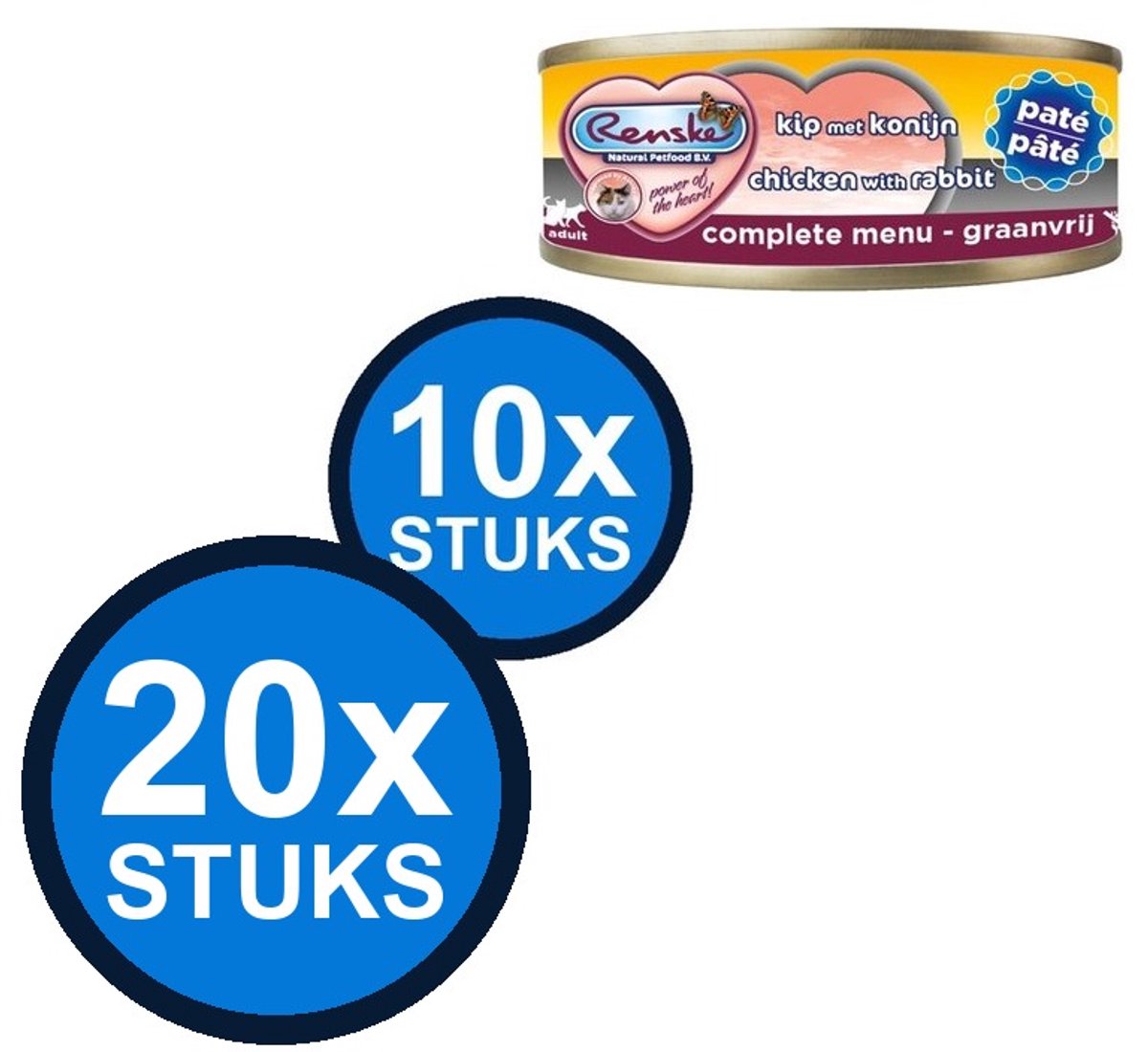 Renske Renske vers kat paté kip 70gr