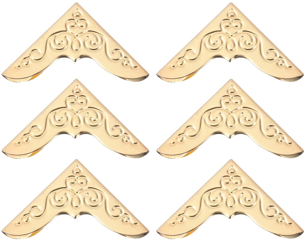 SolidKeus - Set van 20 Gouden Hoekbeschermers voor Albums en Mappen