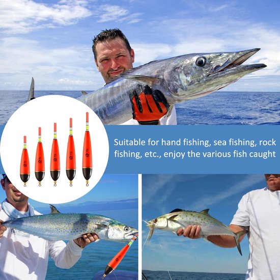 SolidKeus - Set van 5 Luminous Fishing Floats van Solidkeus — afbeelding 4
