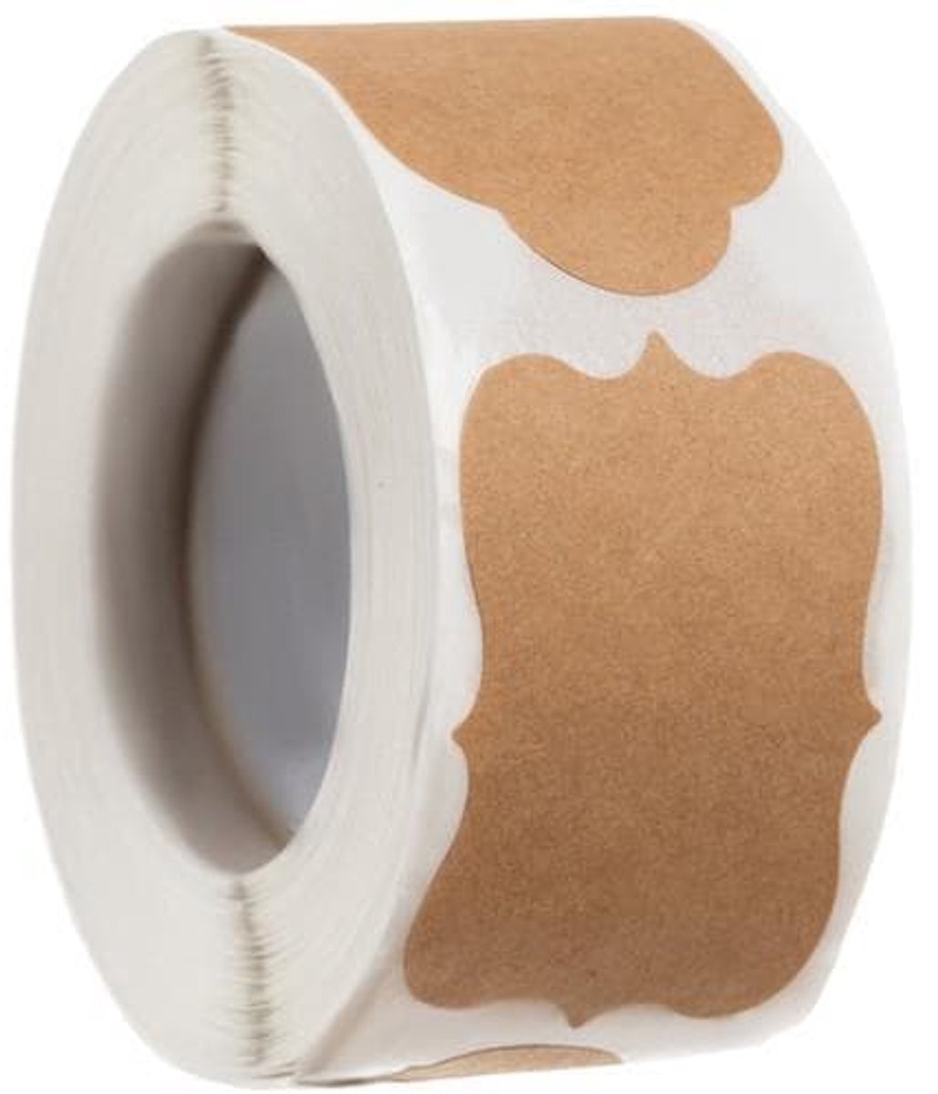 Rol zelfklevende etiketten/labels - 250 vellen
