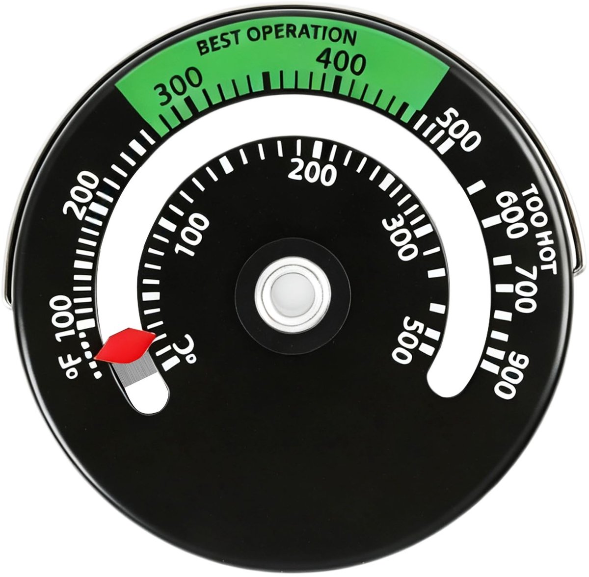 SolidKeus - Magnetische Haardthermometer voor Houtkachel
