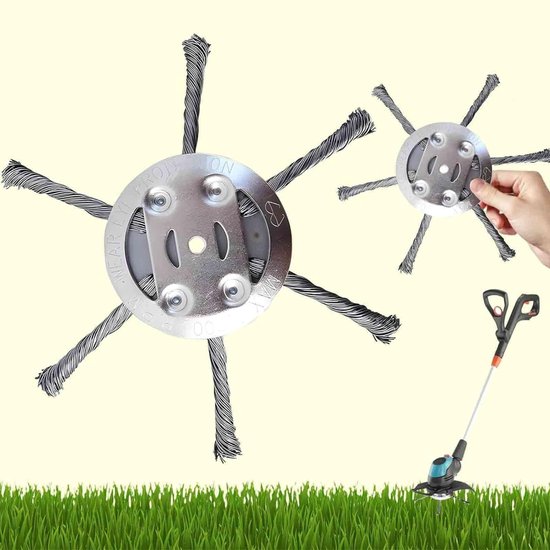 SolidKeus - Stalen Draad Grastrimmerkop voor Tuinonderhoud van Solidkeus — afbeelding 4