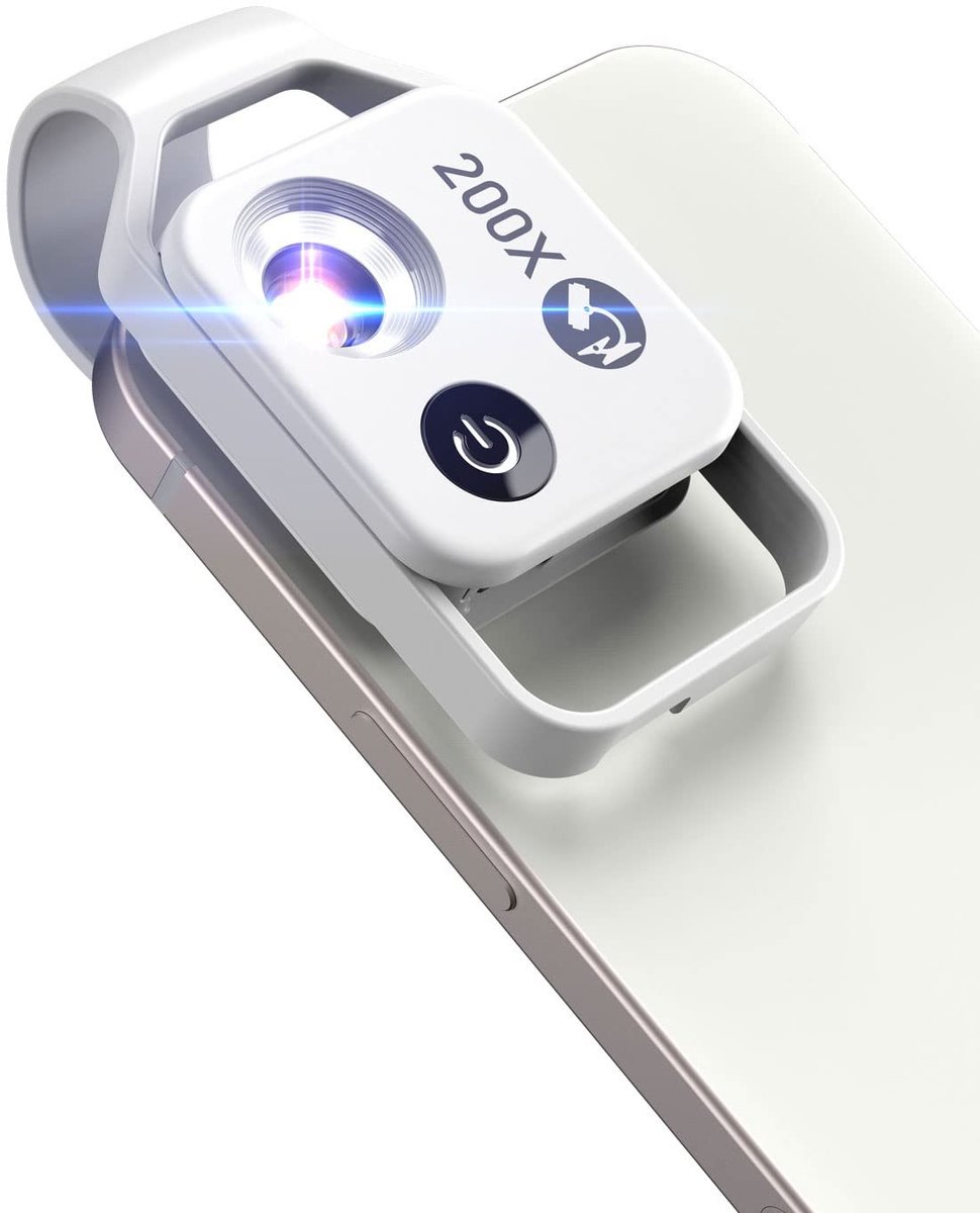 SolidKeus - 200X USB Microscoop voor Smartphones met LED Verlichting