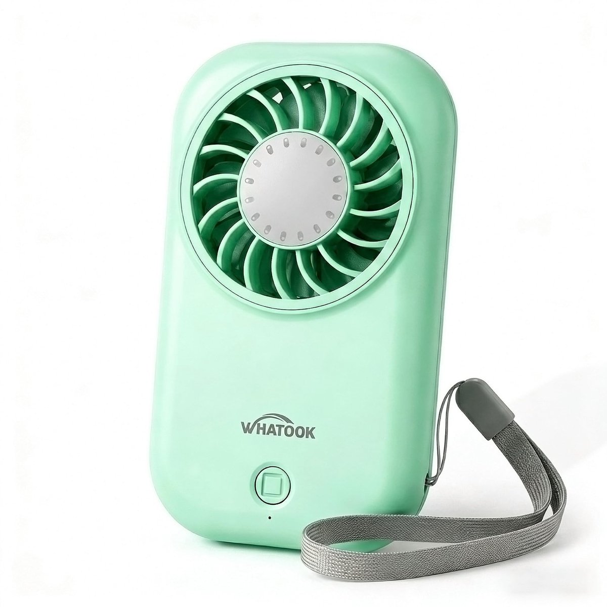 SolidKeus - Mini Hand Fan 11000 RPM, Draagbare USB-C Ventilator met 5 Snelheden