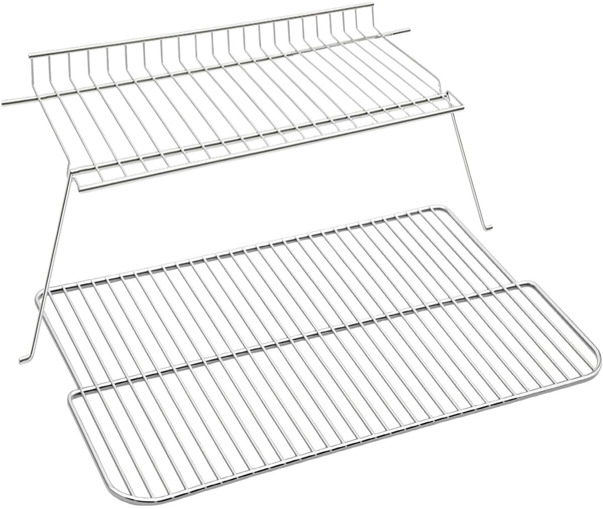 SolidKeus - BBQ Grillrooster en Verwarmingsrek voor Gasbarbecue, 69 cm
