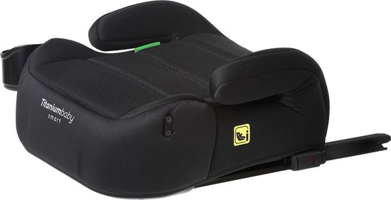 Titaniumbaby Tano i-Size - Zitverhoger - ISOFIX *nu met verstelbare isofix* - Autostoel Booster - 22-36 kg, 125-150 cm. van Merkloos — afbeelding 2