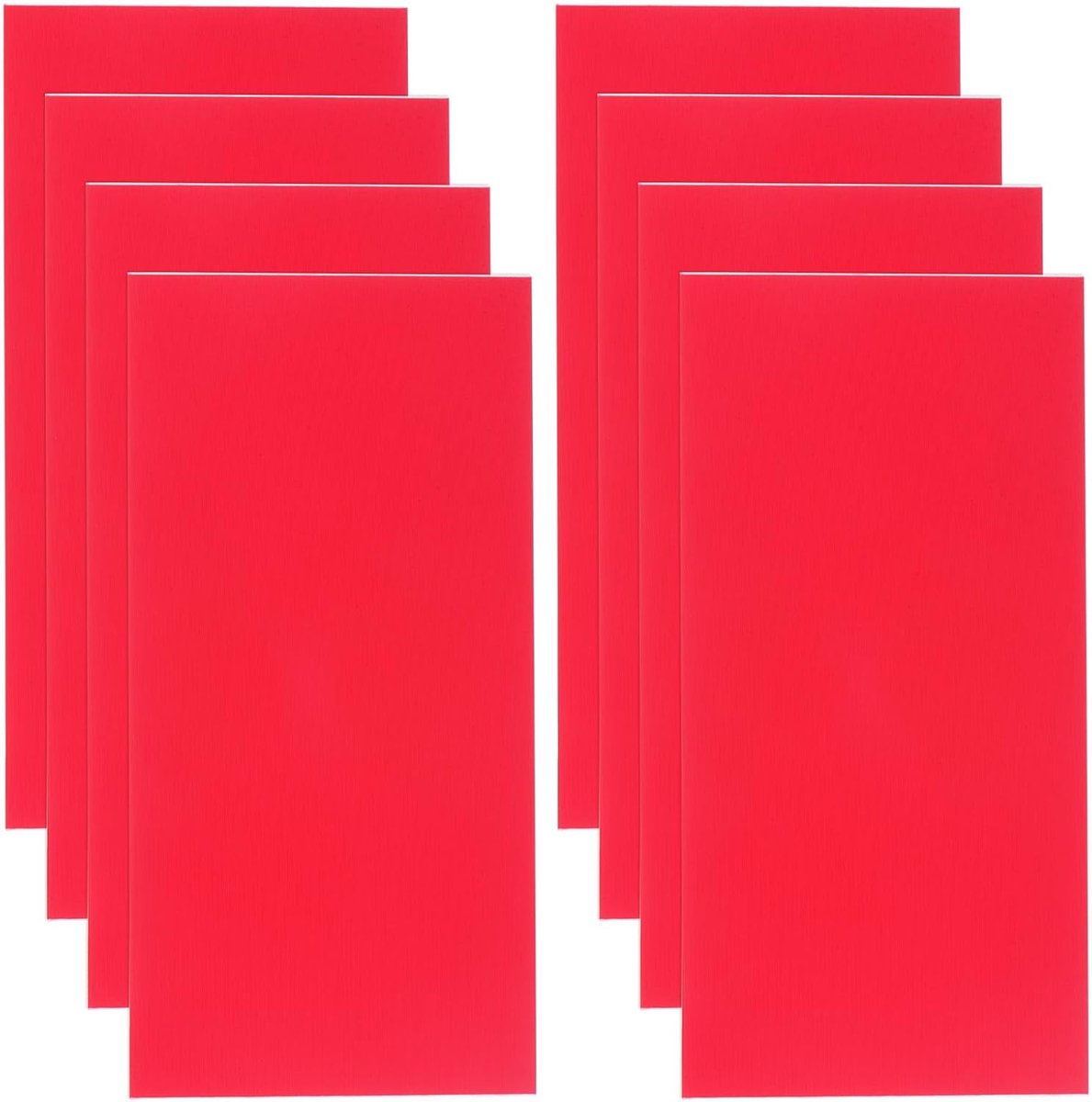 8 stuks nylon reparatiepleisters, 20 cm x 10 cm, zelfklevende waterdichte tentband, stoffen reparatiestickers voor donsjacks, outdoor-campinguitrusting, rood