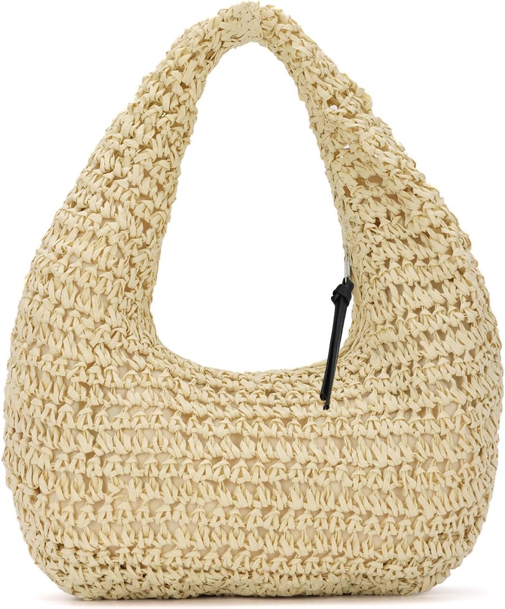 Handtassen voor Vrouwen Zomer Strand Geweven Clutch Purses Raffia Vakantie Tassen