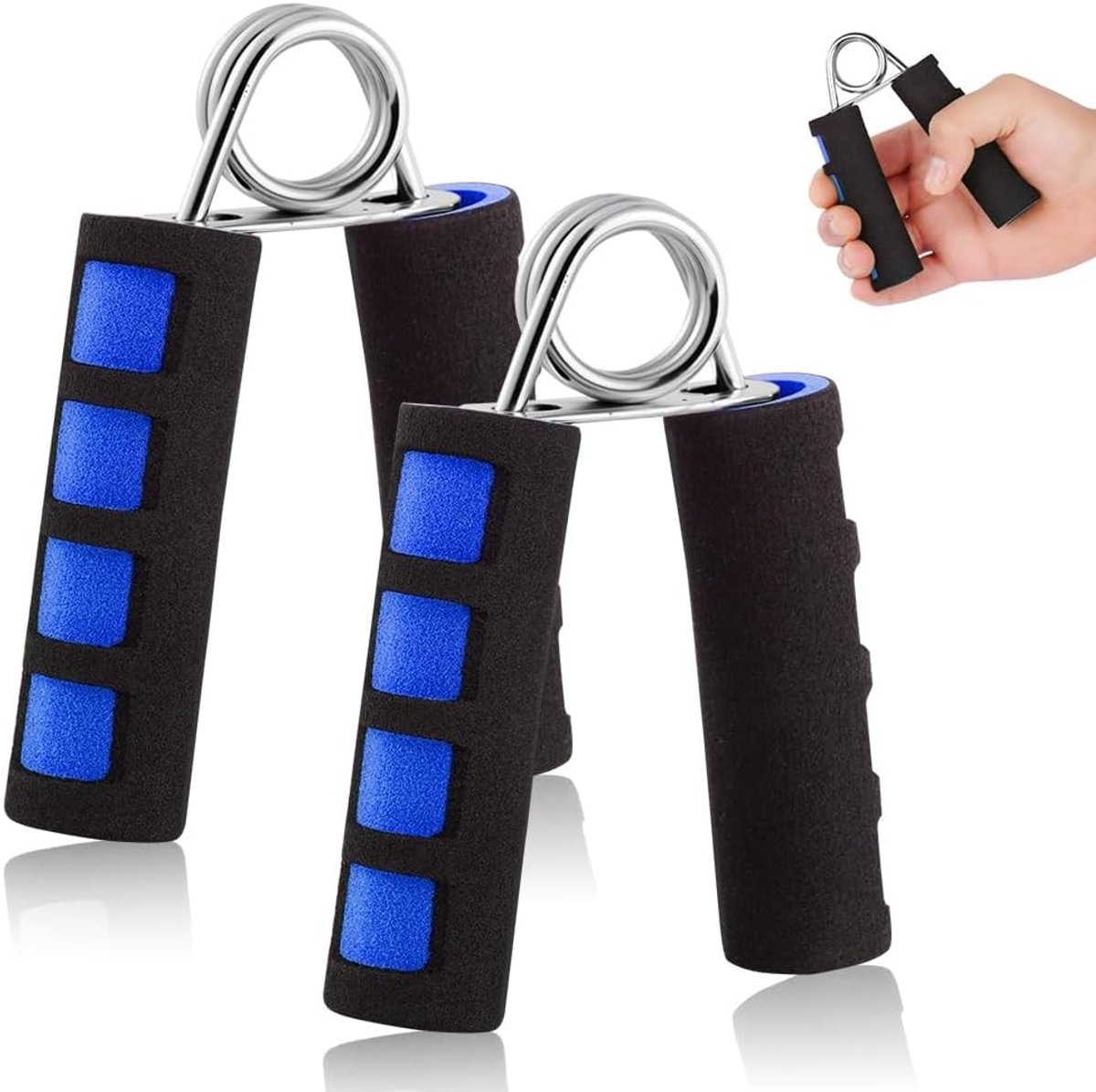 Professionele Hand Grip Training Grips voor Thuis en Gym - Versterk Handen, Polsen en Armen met 2 Stuks