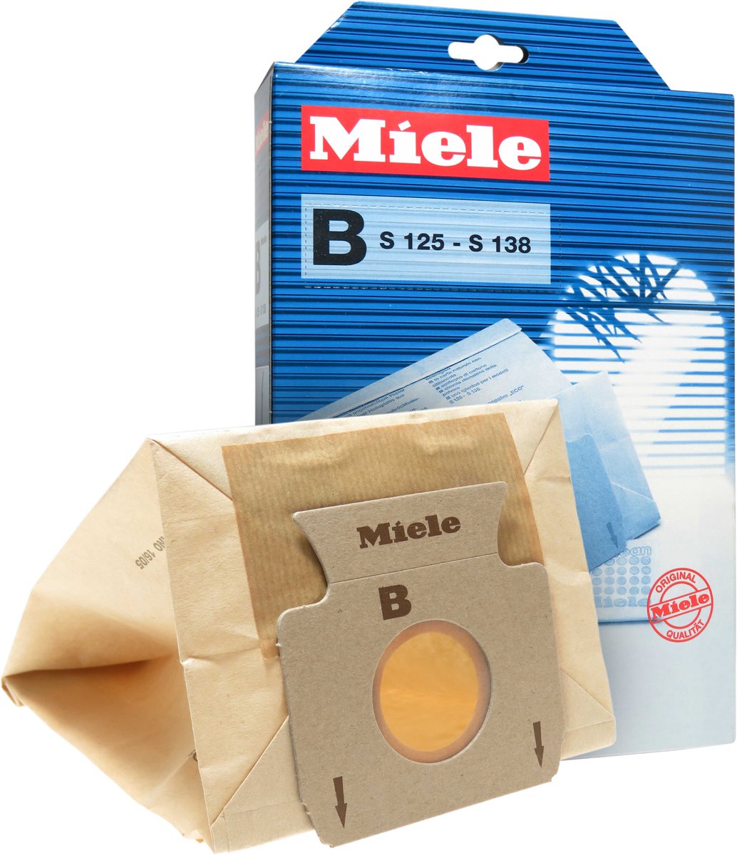 stofzuigerzak papier (doos) type B 5st.