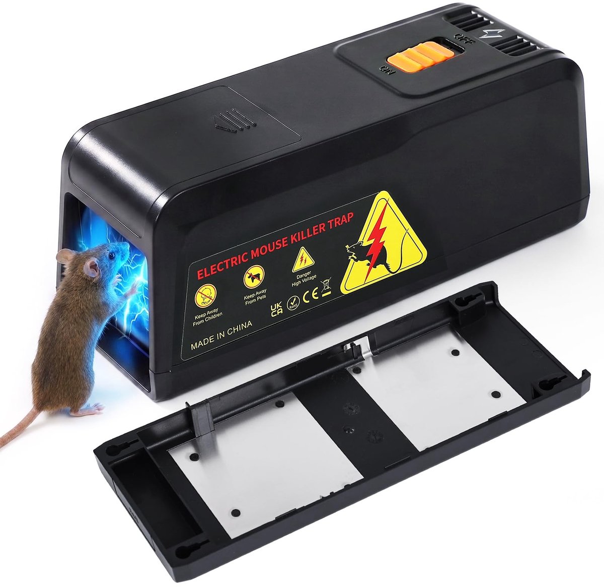 SolidKeus - Elektronische Rattenval 2800V met Dubbele Voeding