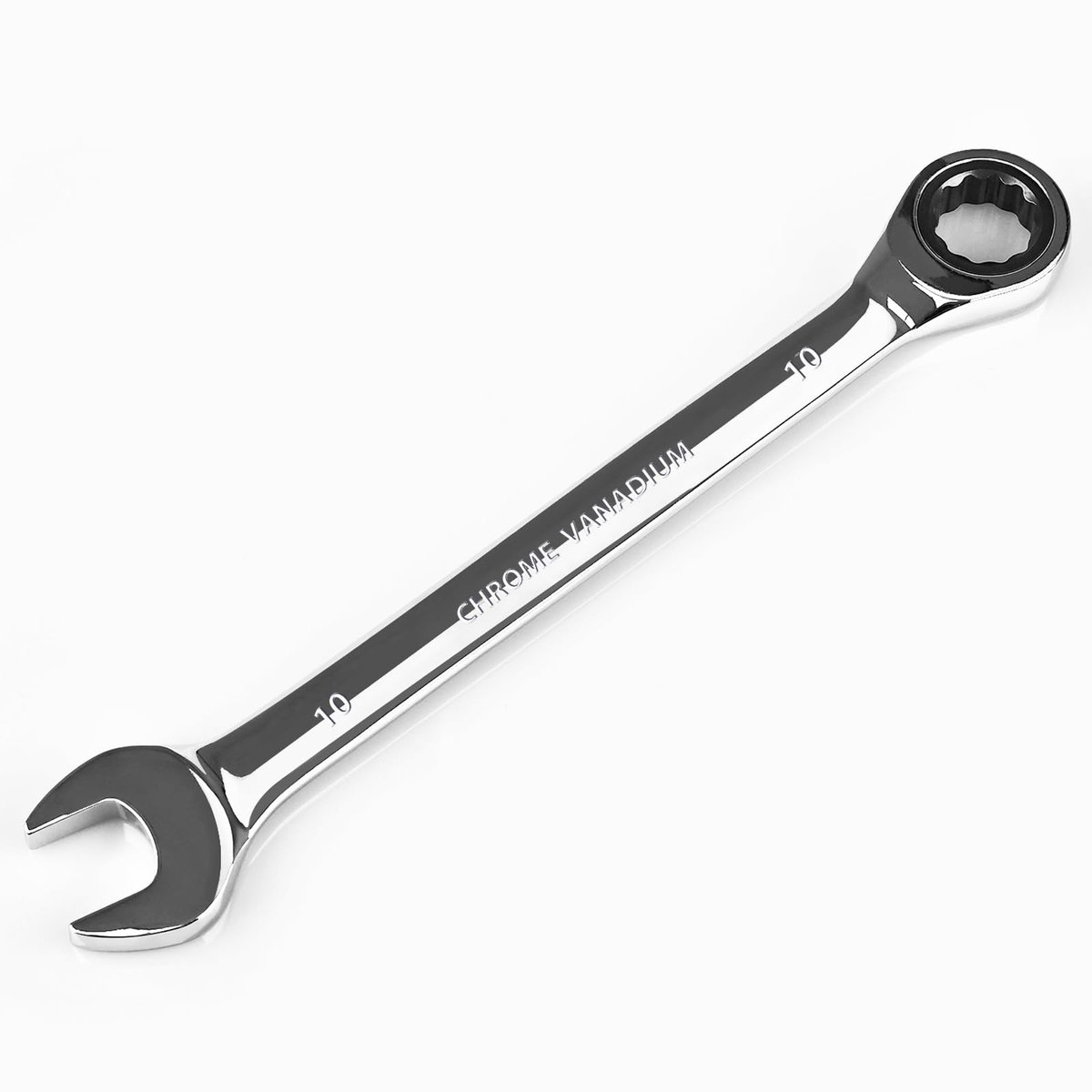 SolidKeus - 10mm Ratchet Wrench met 72-Tand en 12-Punt Ontwerp
