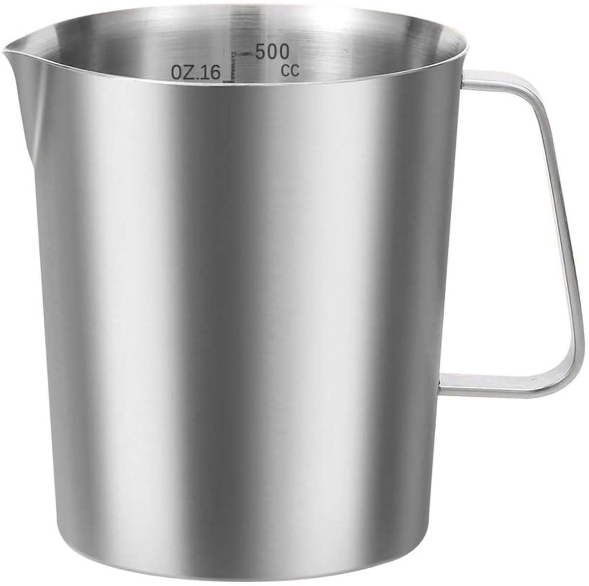SolidKeus - RVS Maatbeker van 500 ml met Drupvrije Tuit