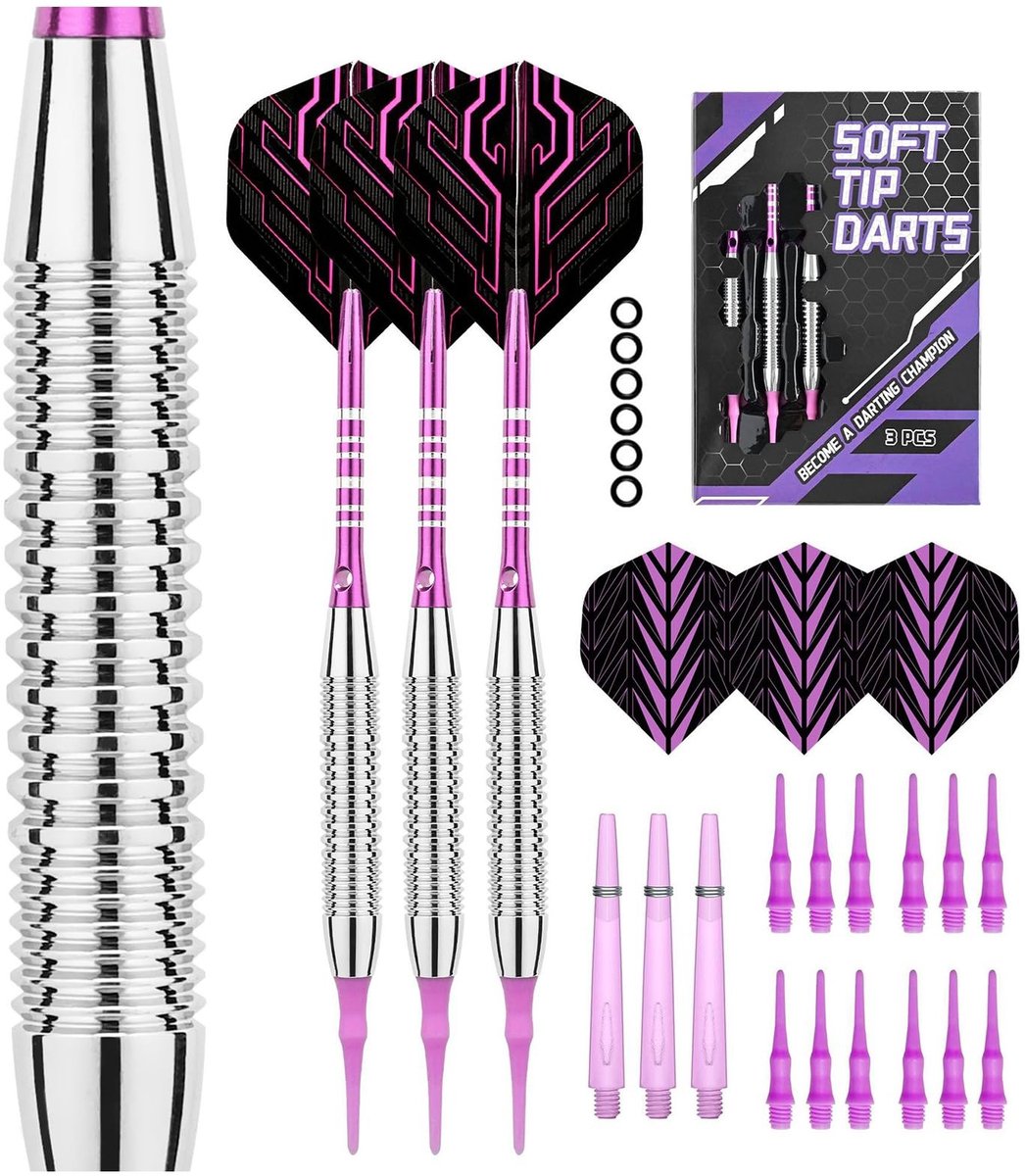 SolidKeus - Professionele Darts Set met 3 Darts en Opbergtas
