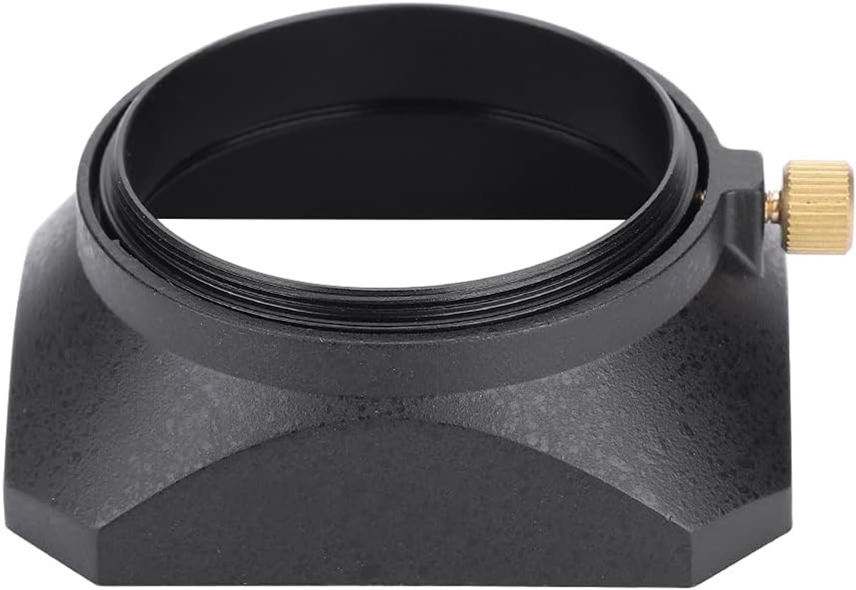 49mm Vierkante Lenskap voor Camera - Bescherming tegen Zonlicht en Reflecties, Geschikt voor Digitale Videocamera's en Lensfilters