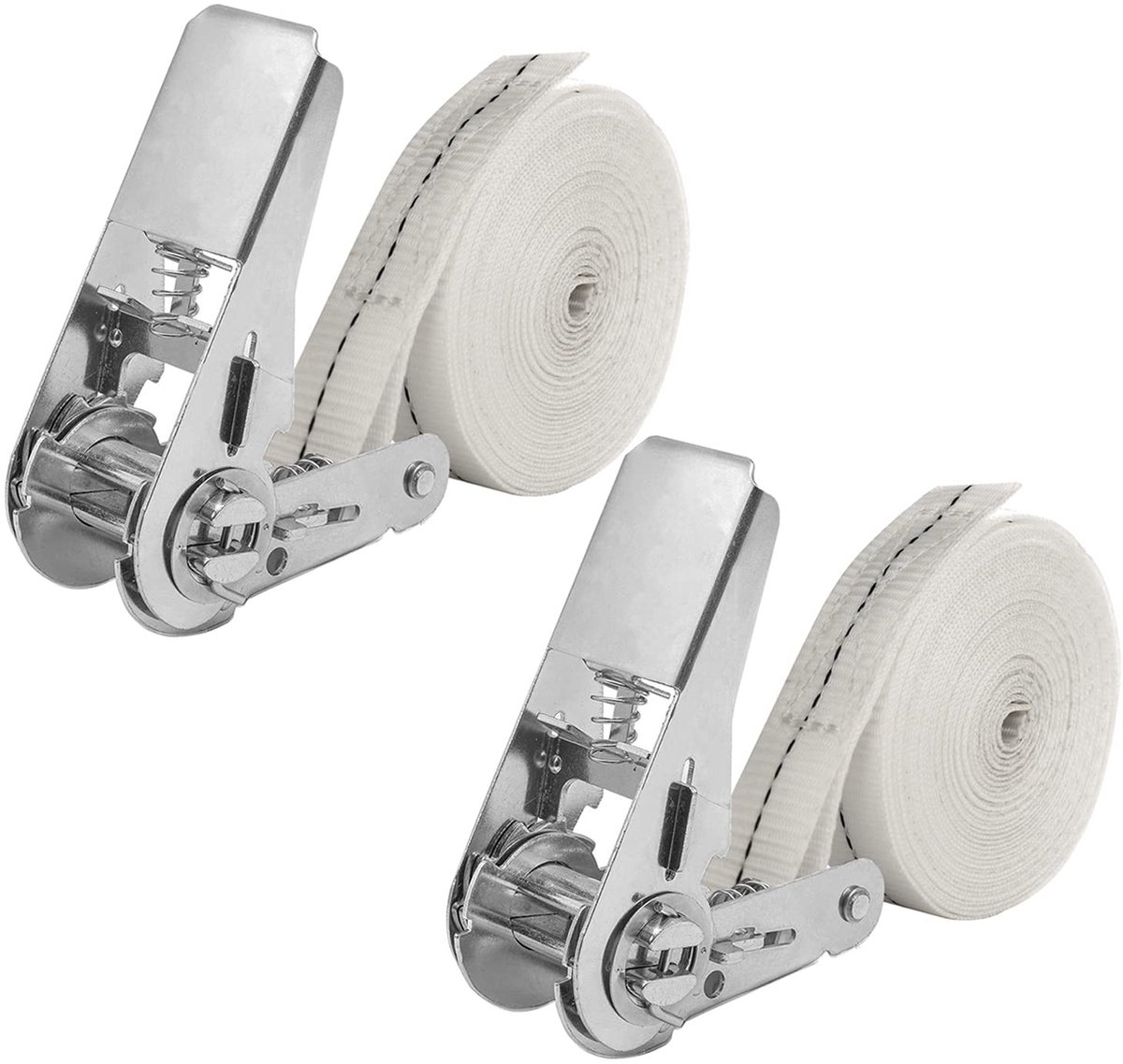 SolidKeus - Set van 2 Robuuste Ratchet Straps voor Lastenbeveiliging