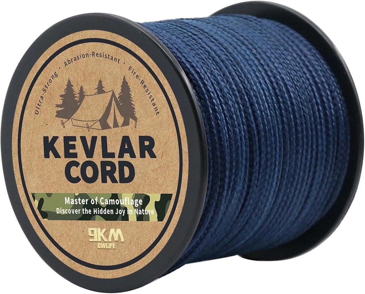 SolidKeus - Kevlar Visserslijn met Hoge Sterkte en Duurzaamheid