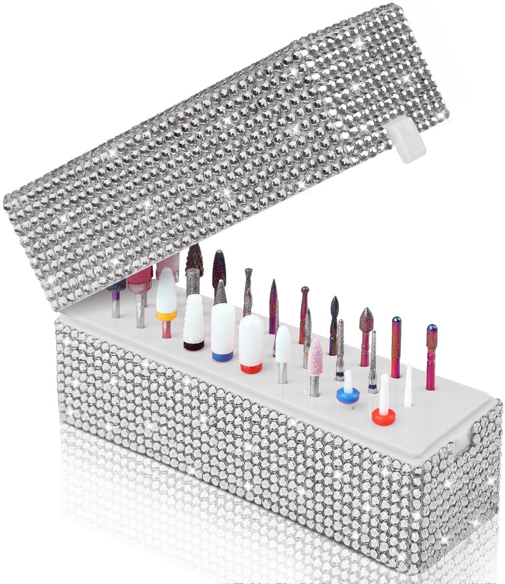 SolidKeus - Opbergdoos voor Nagelboor met 30 Gaten