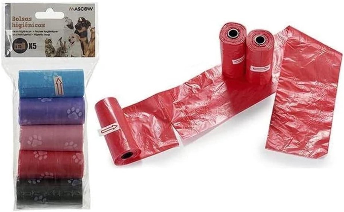 Hygiënische Zakjes - Meerkleurig - Eenheidsmaat - Kunststof - Voor Diverse Toepassingen