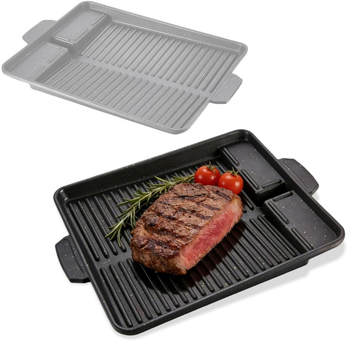 Zavio® Grillplaat Inductie - Bakplaat Inductie - Grill Apparaat