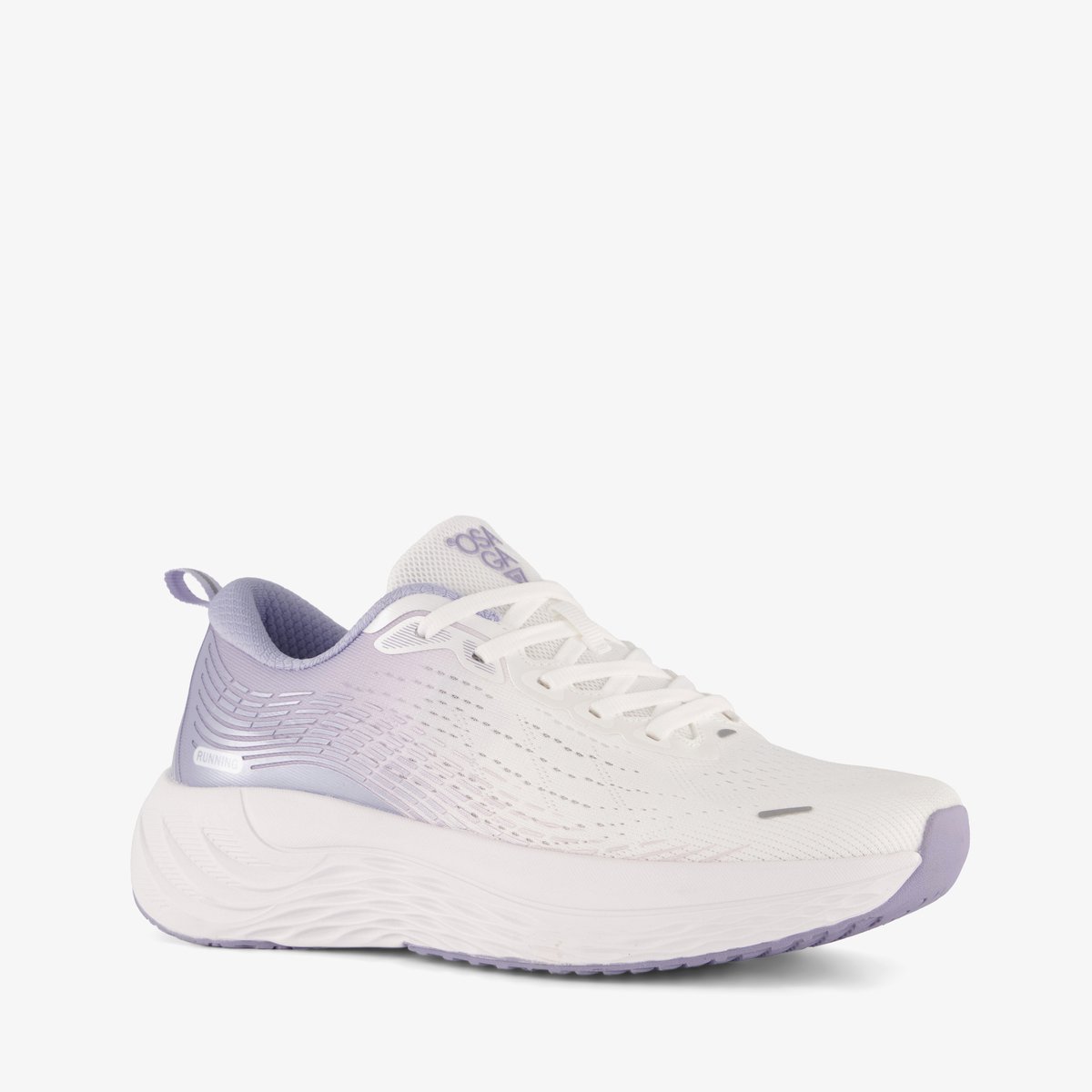 Osaga dames hardloopschoenen lila wit - Maat 36 - Uitneembare zool