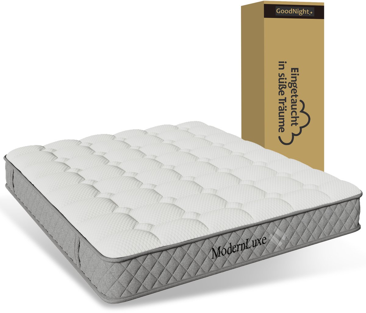 Bedframe - 140x200 Cm - Bed - Met Lattenbodem - Wit - Zonder Matras