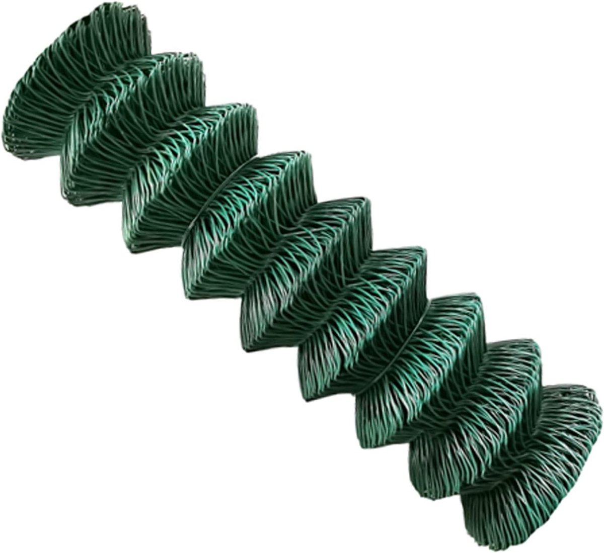 Gaashek, rol, tuinhek, groen, 80 cm, 100 cm, 125 cm, 150 cm, 15 m, 25 m, vierkant vlechtwerk, hoogte: 80 cm, lengte: 25 m