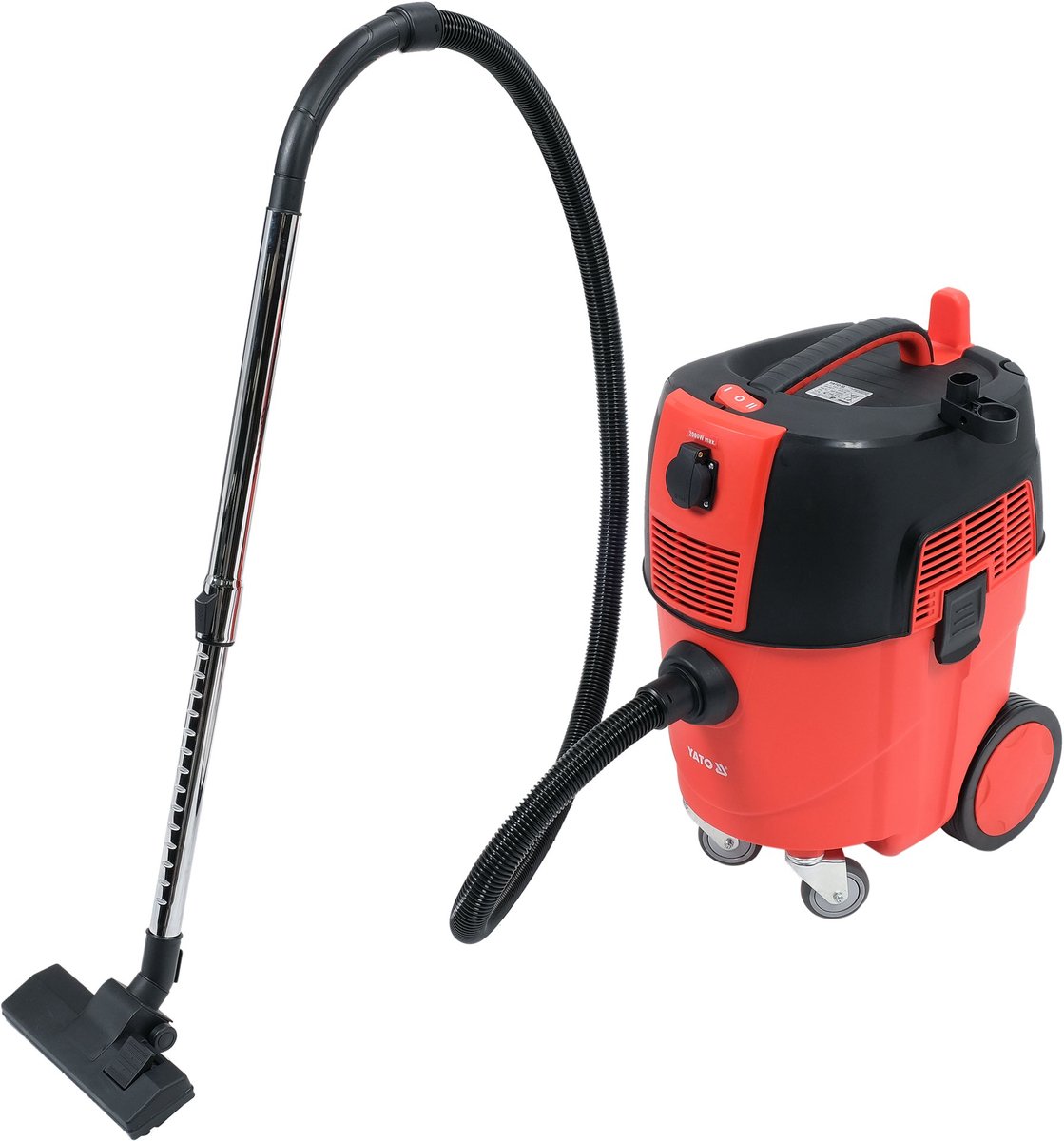 YATO 1600 Watt Industriële Bouw Stofzuiger 30 Liter (HEPA Filter)