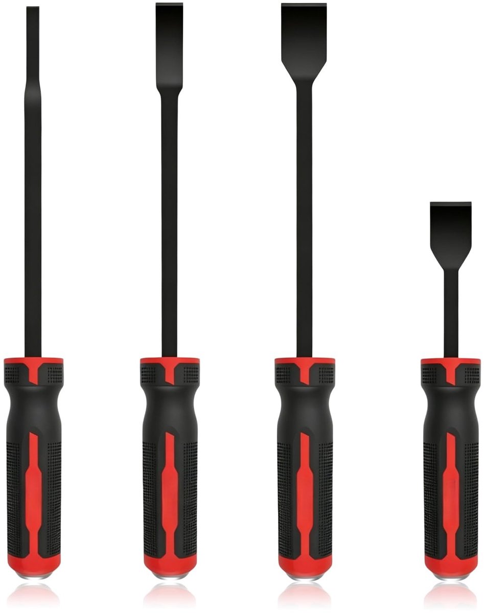 SolidKeus - Set van 4 Sealing Scrapers voor Diverse Toepassingen