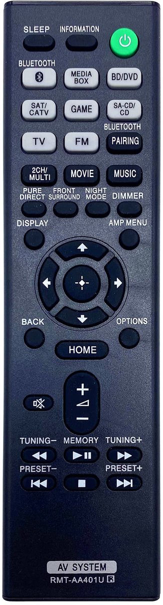 SolidKeus - Afstandsbediening voor AV-Receivers