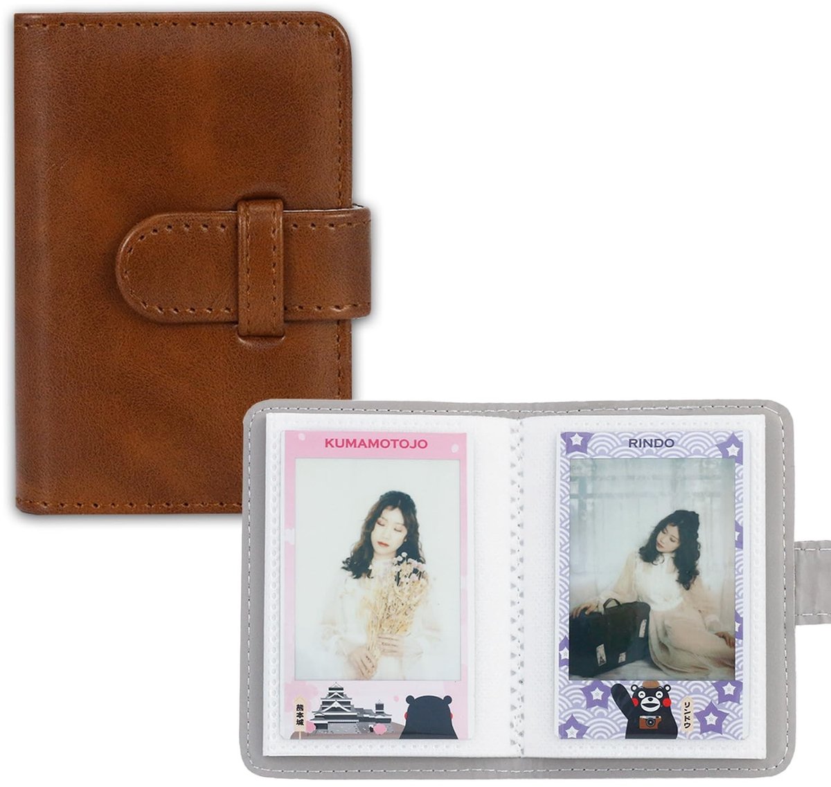 SolidKeus - Mini Fotoalbum voor 2x3 Inch Films met 28 Compartimenten
