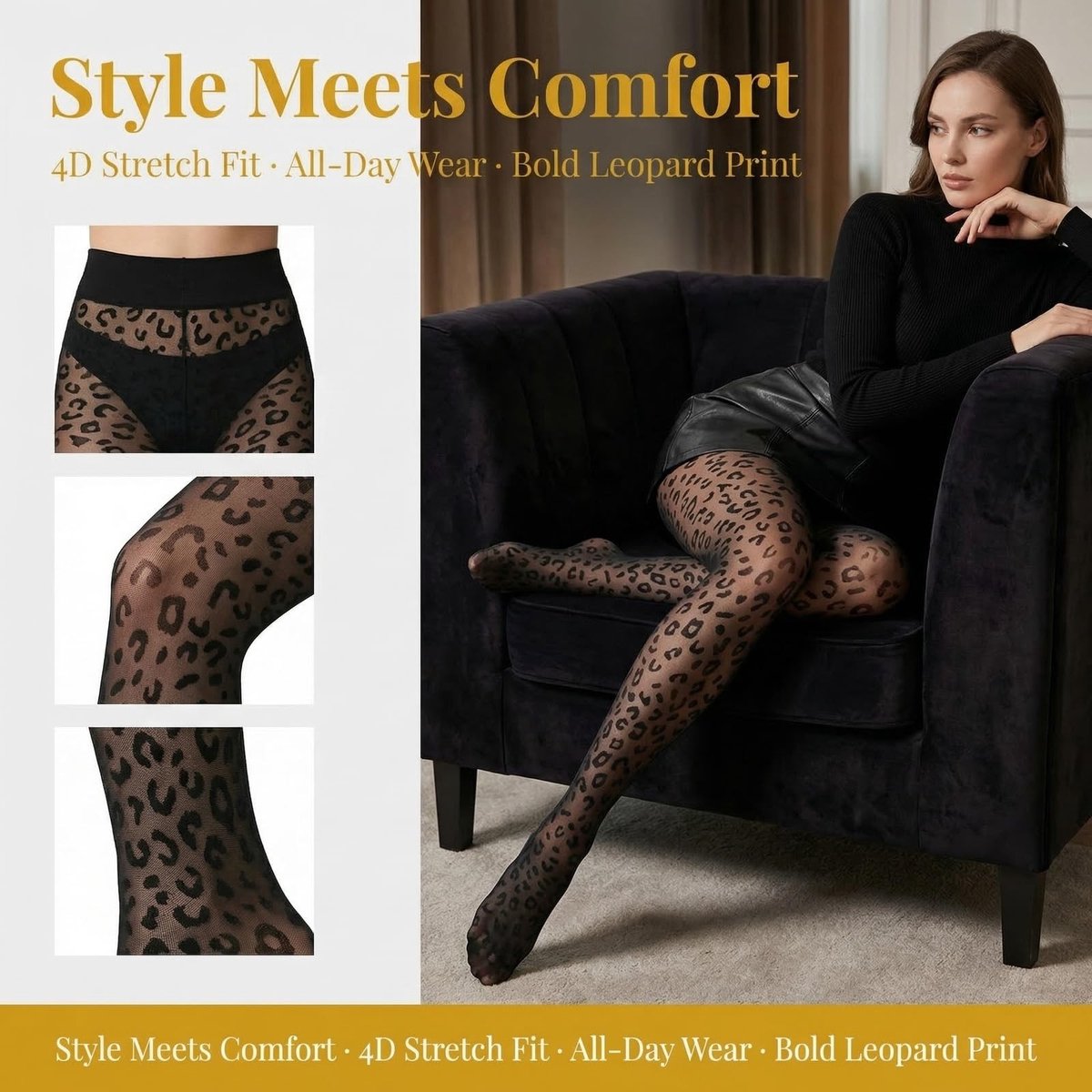 SolidKeus - 2 Damespanty's met Luipaardpatroon