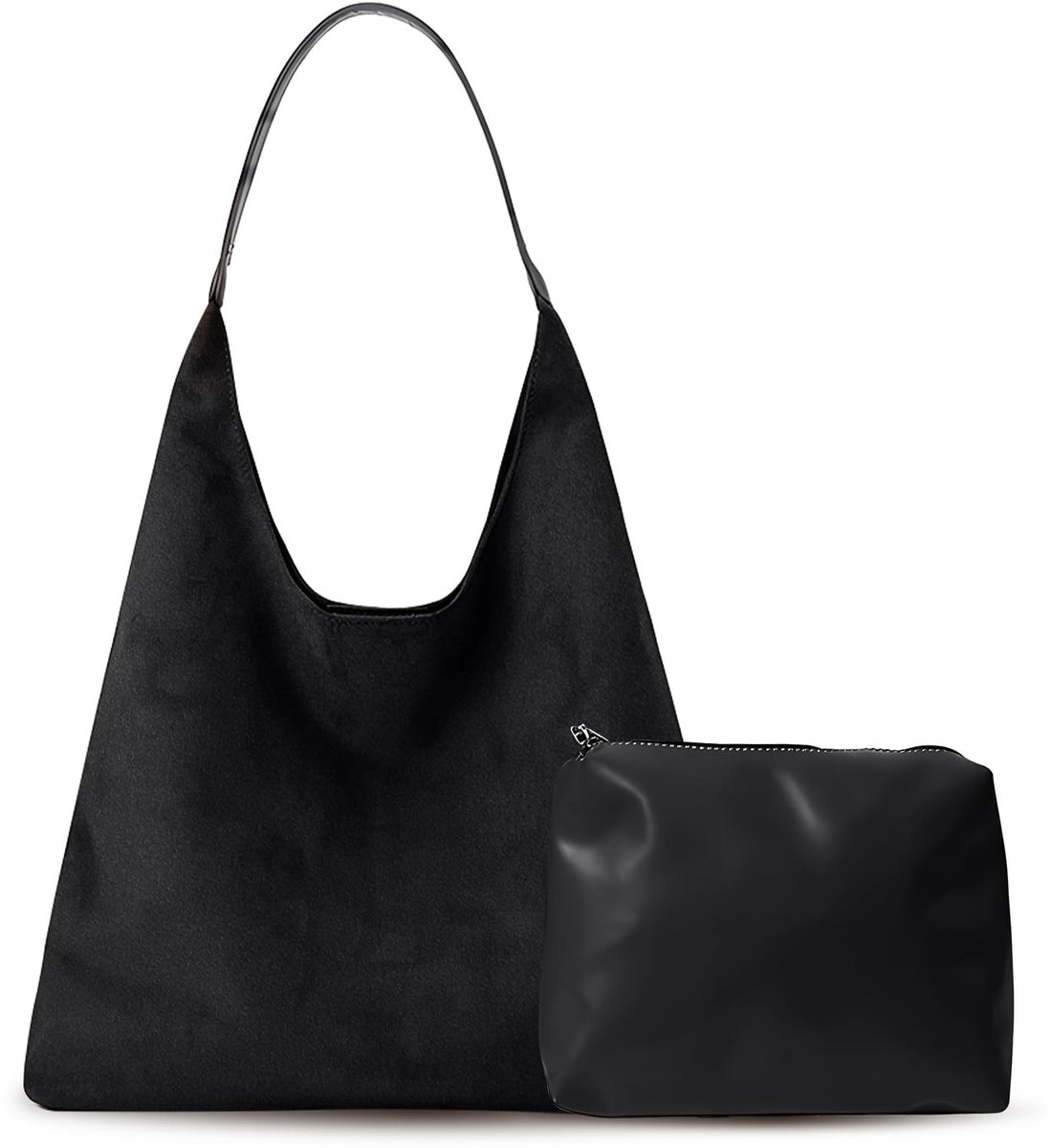 SolidKeus - Grote Tote Bag met Kleine Handtas voor Dames