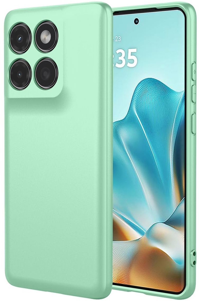 SolidKeus - Ultra Dunne Silky Liquid Silicone Case voor Smartphone
