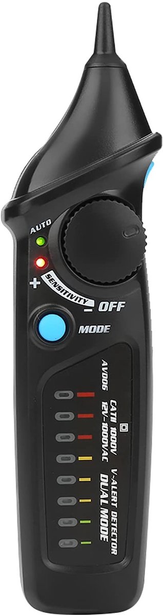 SolidKeus - Spanningstester met Dubbele Modus voor Elektrische Werkzaamheden
