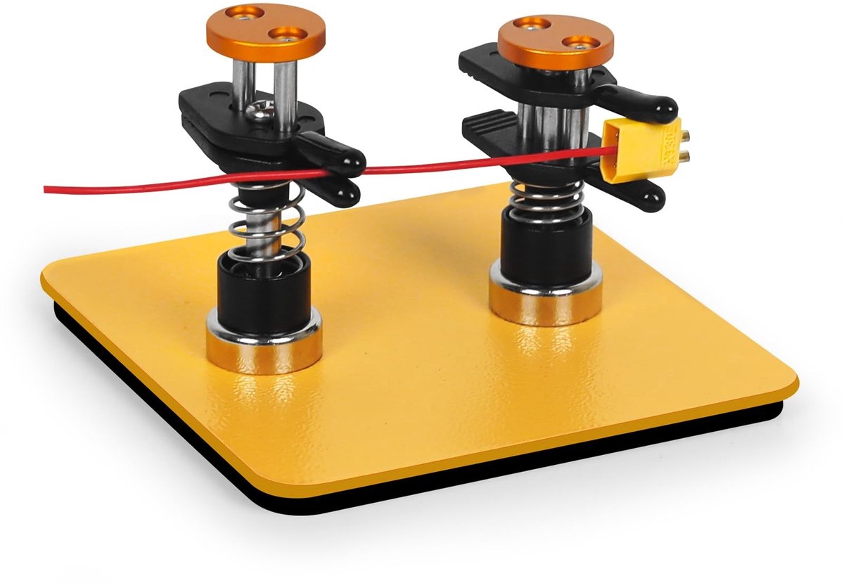 SolidKeus - PCB Houder T-10P-G met Dubbele Veerklemmen