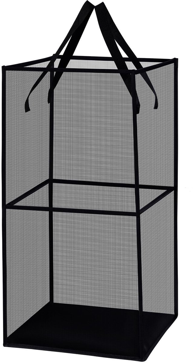 SolidKeus - Dubbellaagse Opvouwbare Wasmand met Handgrepen 66 x 33 cm