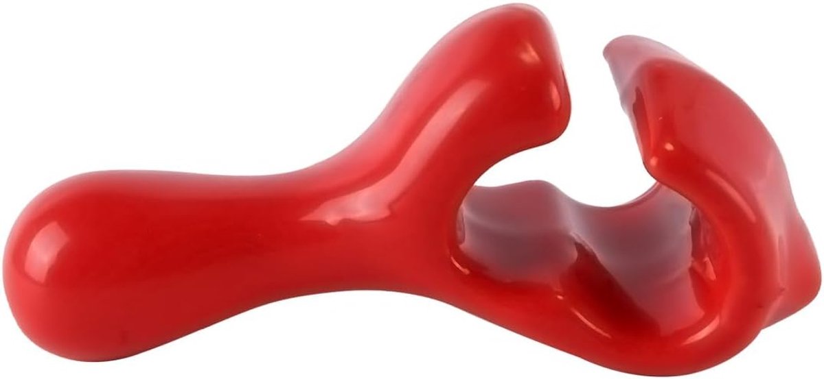 SnelShoppen - Robuuste Cast Iron Bead Holder voor Bandenwissel - Stevige Auto Accessoire - Rood - Ideaal voor Auto Onderhoud