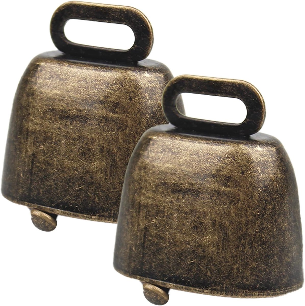 Vintage Metalen Belletjes voor Honden en Katten - Decoratieve Hondenhalsband Belletjes en Klokken (Blauwe Kleur)